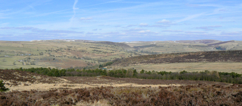 Towards Cheeks Hill Towards Cheeks Hill